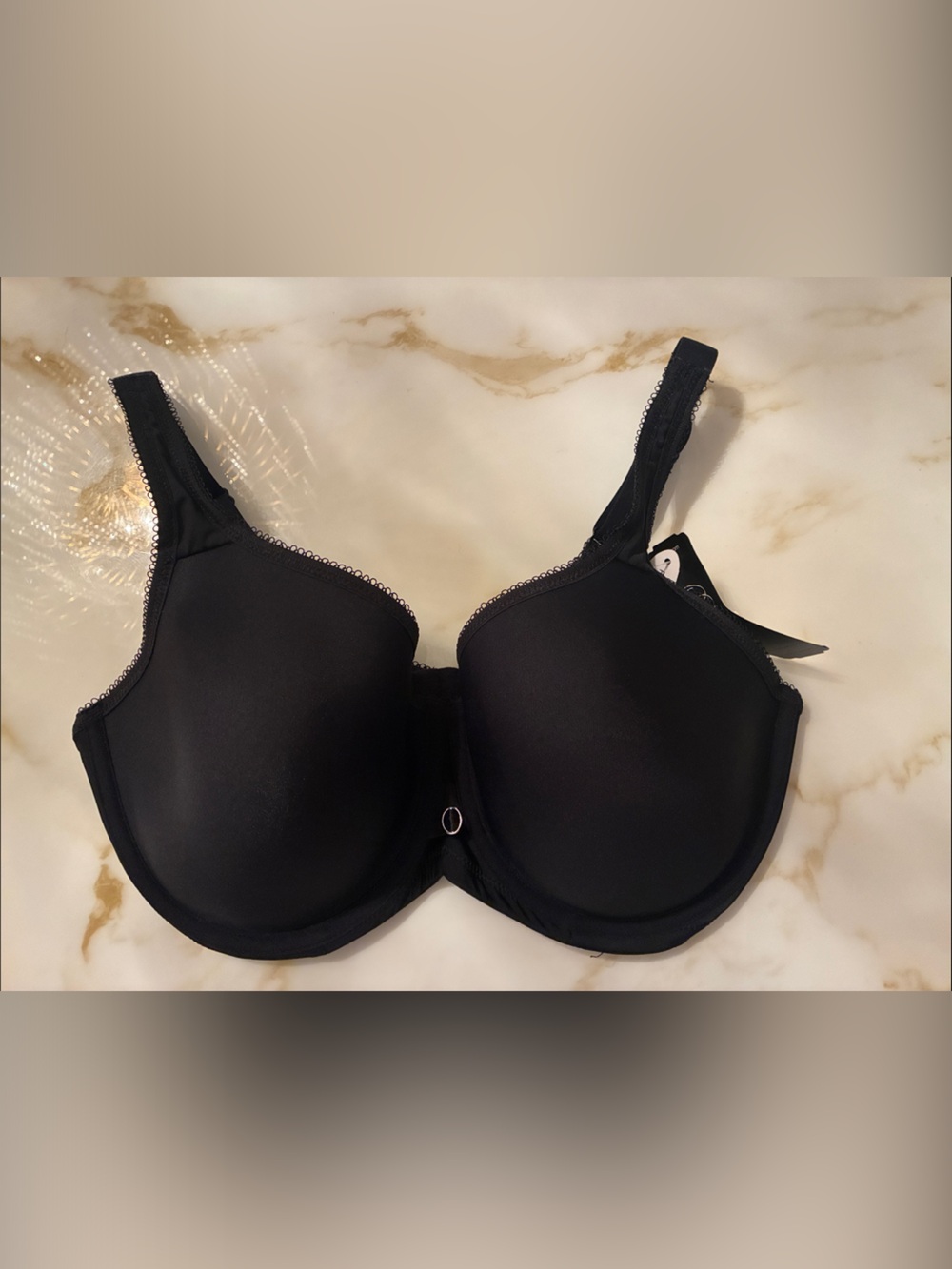 Paramour Black Smooth Full-Coverage T-Shirt Bra